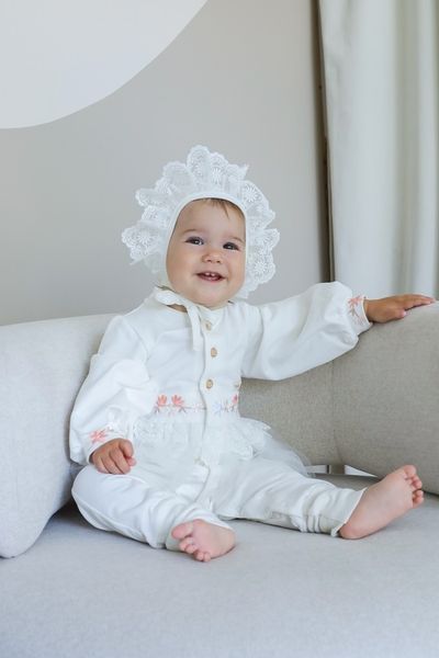 Чоловічок з шапочкою Amelia, Молочний 56