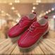 Анатомические туфли женские кожаные перфорированные LS-2607-P-KRS 36