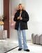 Женская куртка демисезон POS007, черная