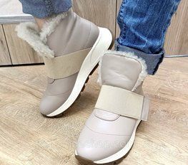 Ботинки кожаные женские зимние&nbsp;ZLS-359/К