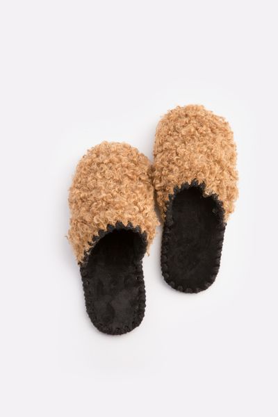 Домашні капці Family Кучерики закриті Коричневі 36-37 n0502 фото