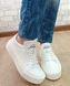Брендовые белые кеды LaLaYaN ShOeS LS-4255-B 35