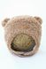 Меховая шапка Baloo, Коричневая 34-38
