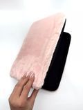 Подарочный бокс из меха персикового цвета FAM_box-fur-peachy фото