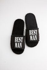 Чоловічі домашні капці Family Класичні Best Man відкриті Чорні 40-41 u0101 фото